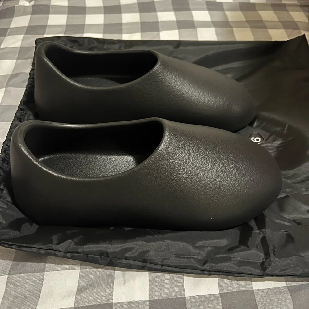 Yeezy Black Slip on Sneakers
